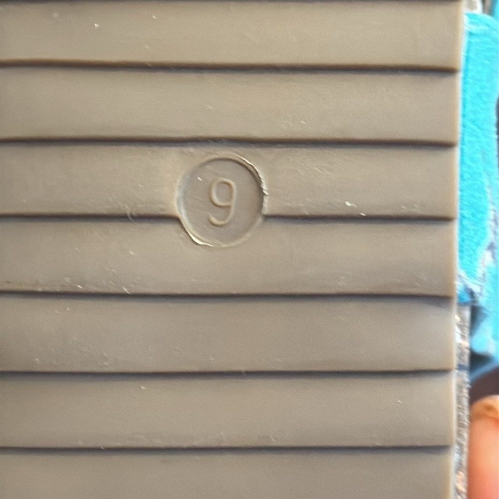 Crazy Train Turquoise stone fringe wedge platform faux suede sandals 9 - Picture 12 of 14